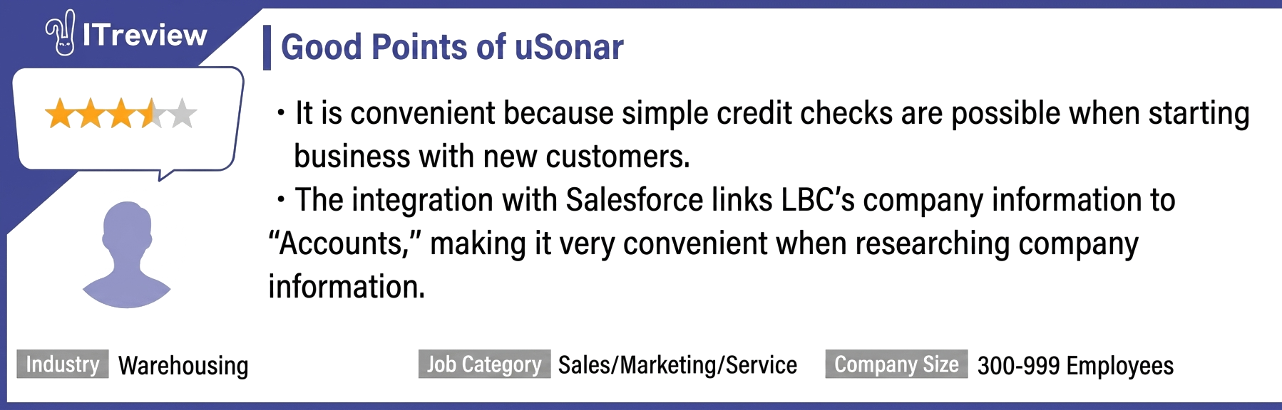 Salesforce × uSonar User Testimonials 8