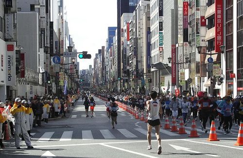 写真：東京マラソン